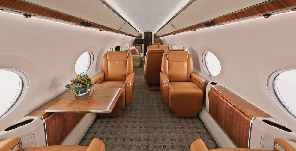 volo privato sul Gulfstream G550